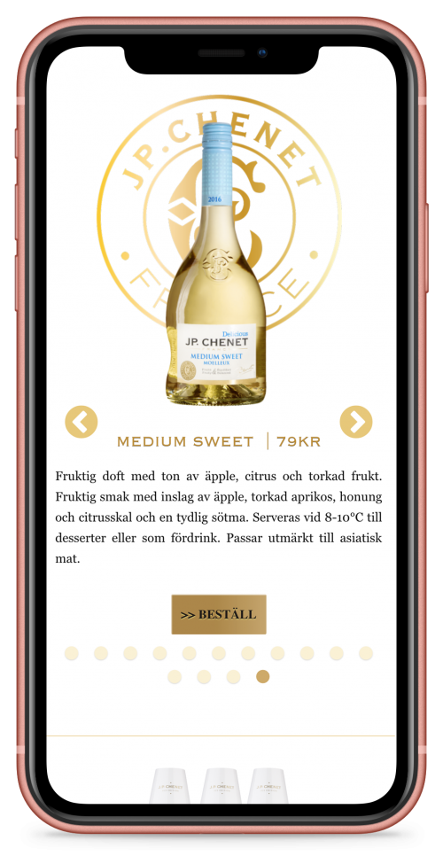 jpchenet.se på mobilen.